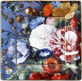Goebel® - Jan Davidsz de Heem | Decoratieve Schaal "Zomerbloemen" | Porselein, 12cm