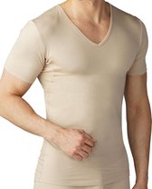 Mey Eronderhemd V-hals Shape Dry Cotton 46058 - Heren - XL - beige