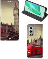 Smartphone Hoesje OnePlus 9 Pro Mobiel Bookcase Londen