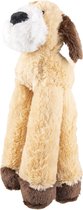 Hondenspeelgoed hond blondy bruin 33 cm Flamingo