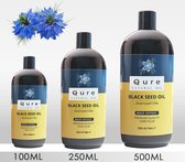 Black Seed Oil 500ml | 100% Puur & Onbewerkt | Food Grade kwaliteit | Zwarte Zaad Olie | Zwarte Komijnolie | Nigella Sativa | Zwartzaadolie | Voordeelverpakking
