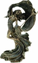 Maddeco - beeldje - bronskleurig - NYX godin van de nacht