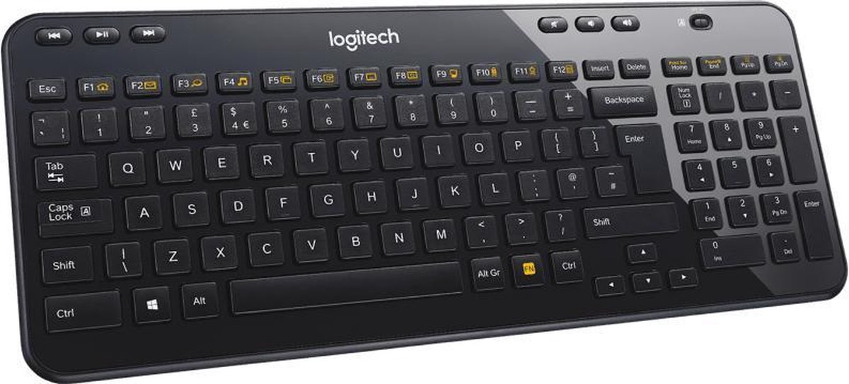 Logitech draadloos toetsenbord K380 qwerty roze