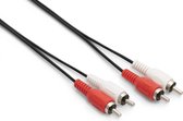 Bestekabels.nl Stereo-Audiokabel - Tulp kabel - 2x RCA Male naar 2x RCA Male