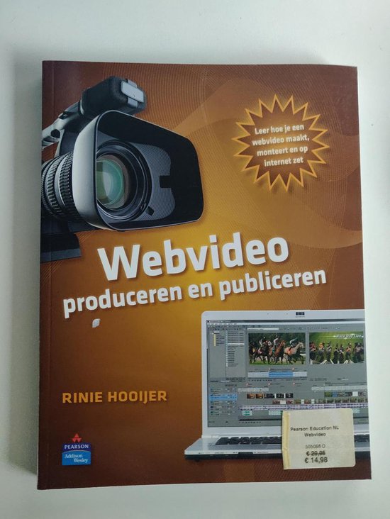 Cover van het boek 'Webvideo' van  Hooijer