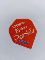 Fun Dart Flights - 10 sets (30 stuks) - 75 micron