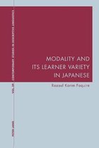 Modality and Its Learner Variety in Japanese