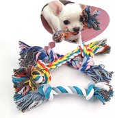 Honden Touw - Kauwspeelgoed - Hondenspeelgoed - Speeltje - Honden speelgoed - Puppy speelgoed-bijten speelgoed- Random Kleur