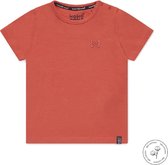 Koko Noko Bio Basic T-shirt NIGEL neon coral - Maat 86/92