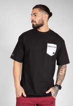 T-shirt oversize Gorilla Wear Dover - Zwart - S