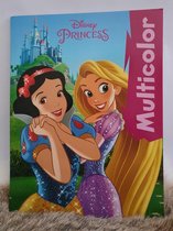 Multicolor Disney prinsessen sneeuwwitje, rapunzel