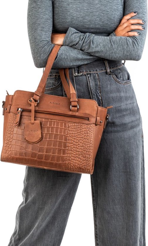 burkely croco cody work bolsa