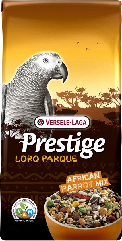 VERSELE-LAGA | Versele-laga Prestige Premium Loro Parque African Parrot Mix - Versele-Laga