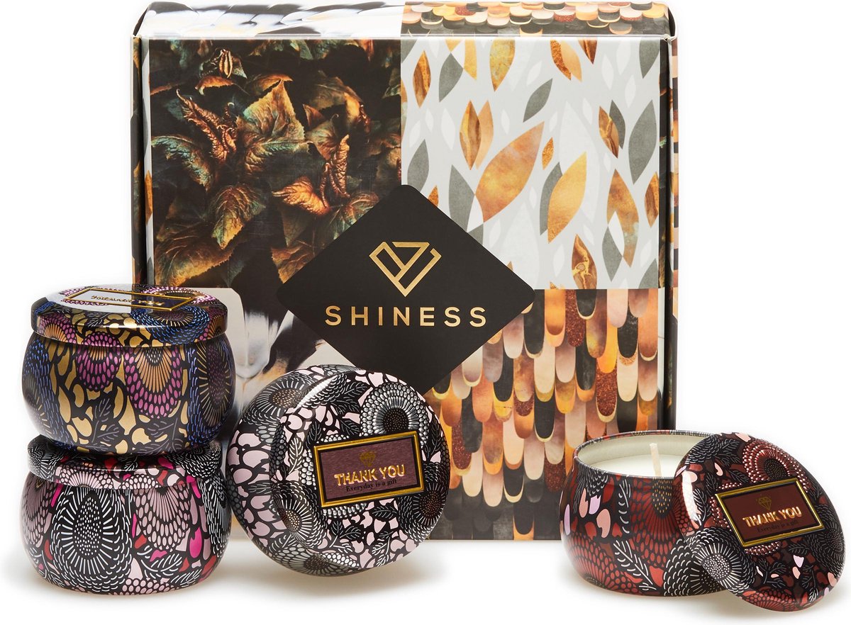SHINESS Aromatherapie Geurkaarsen