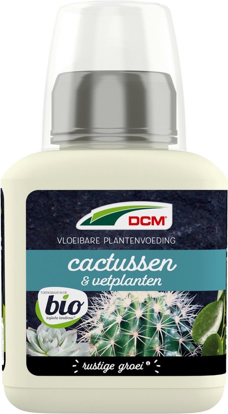 DCM Vloeibare Meststof Cactussen & Vetplanten - Vloeibare meststof - 0,25 L