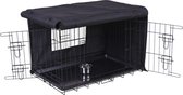 Adori Bench Cover Black - Dog Crate - 80x55x61 cm