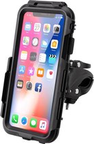 Telefoonhouder fiets - iPhone XR + 11 cover - waterdicht - zwart
