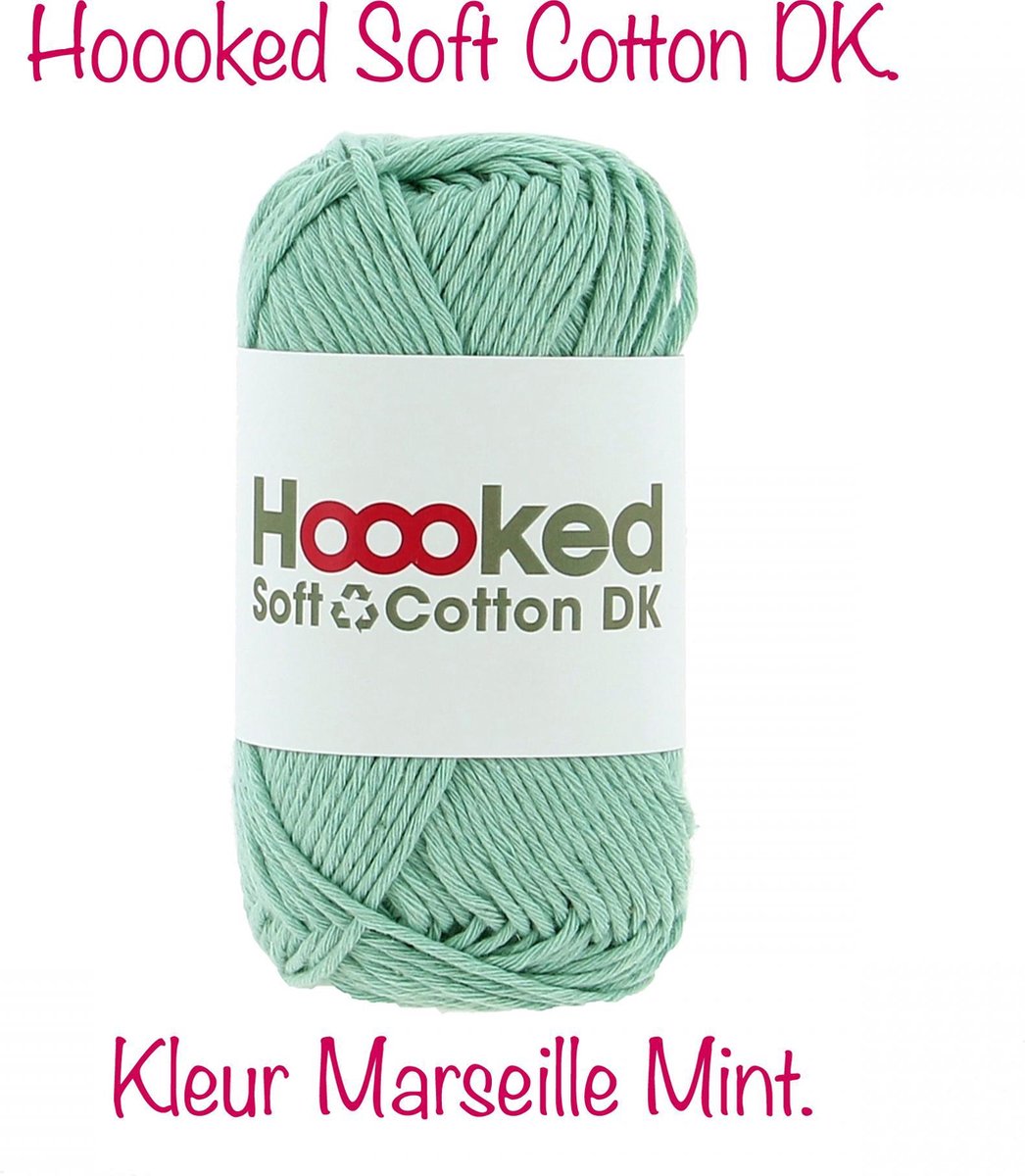 Soft Cotton DK 50g. Marseille Mint (mint groen)