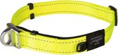 Rogz Utility Safety halsband - Hondenhalsband - 42-66x2.5 cm Geel Xl