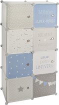 Atmosphera – Kledingkast Kinderkamer - Opbergkast - Kast - Blauw