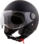 HELM VITO JET LORETO GLANS ZWART XS