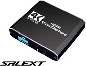 Salext Full HD Video en Audio Game Capture Card 1080P - Gaming - Streamen - 4K - Inclusief HDMI Kabel - Playstation - PC - Xbox - Twitch - Youtube