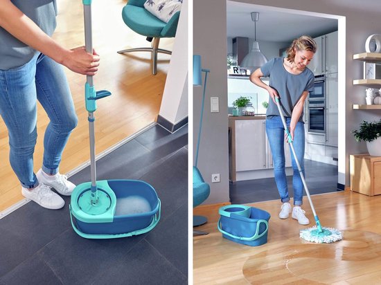 Leifheit - Clean Twist Disc Mop - système complet