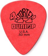 Dunlop Tortex Standard Pick 6-Pack 0.50 mm standaard plectrum