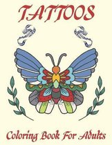 TATTOOS Coloring Book For Adults