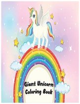 Giant Unicorn Coloring Book