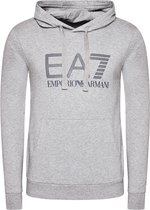 EA7 Emporio Armani Hoodie - Trui Met Capuchon - Grijs - Maat M