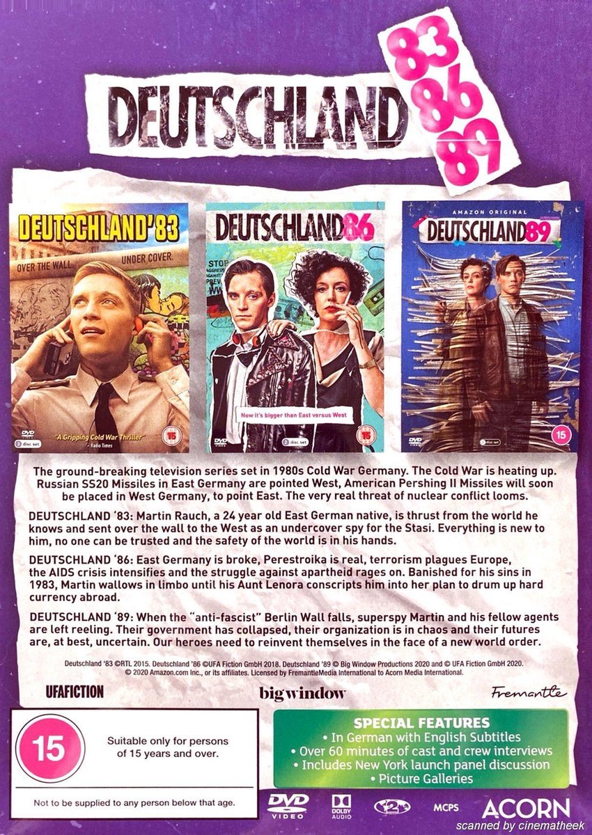 Deutschland '83, '86 & '89 Complete Box Set [DVD] (Dvd) | Dvd's | bol.com