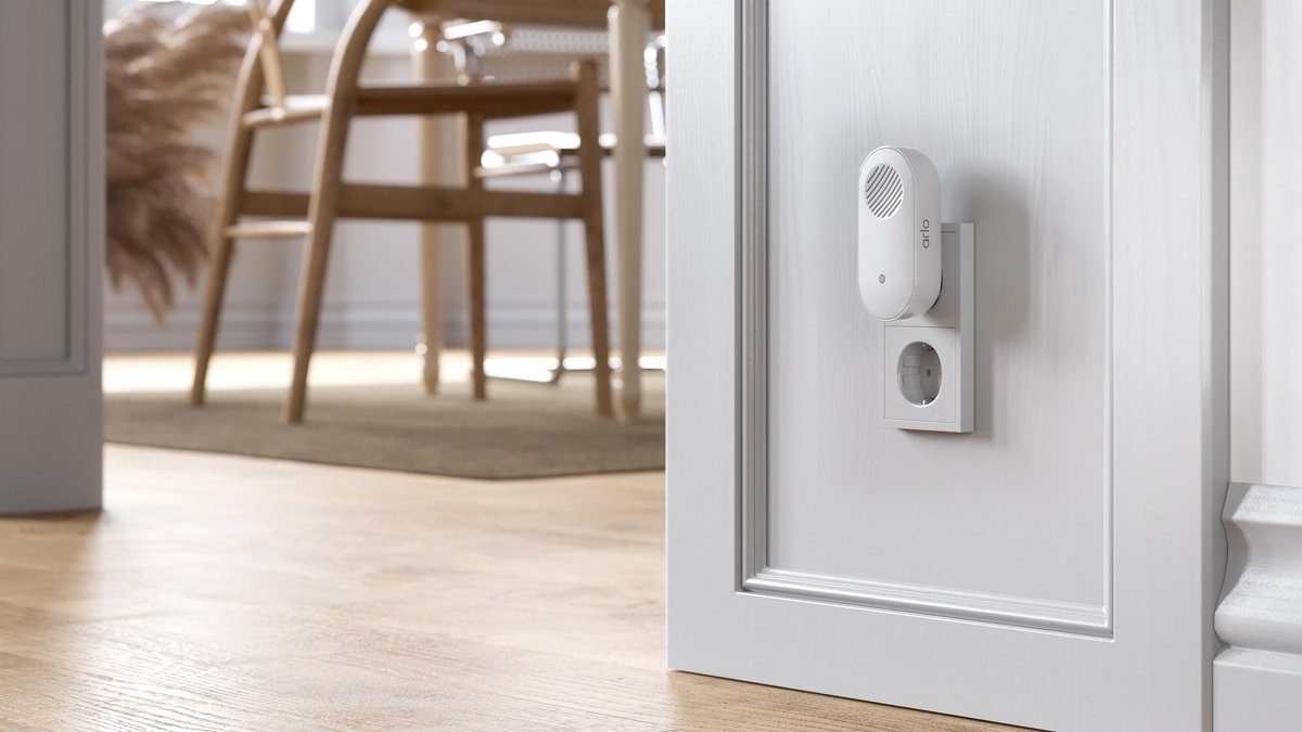 Afbeelding 3 van Arlo deurbel gong (chime) - Deurbel GONG - Arlo Gecertificeerd Accessoire - draadloos audio alarm, instelbare melodie, sirene - Compatible met Arlo Essential Video Deurbel (draadloos en bedraad) - AC2001-100PES