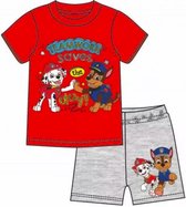 Paw Patrol - Shortama - Rood - Maat 110