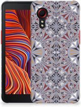 Telefoonhoesje Samsung Xcover 5 Enterprise Edition | Samsung Galaxy Xcover 5 Hoesje Flower Tiles