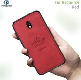 Voor Xiaomi RedMi 8A PINWUYO Zun-serie PC + TPU + huid Waterdicht en anti-val All-inclusive beschermende schaal (rood)