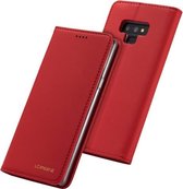 Voor Galaxy Note9 LC.IMEEKE LC-002-serie Huid Handgevoel PU + TPU Horizontale flip lederen tas met houder & kaartsleuf & portemonnee (rood)