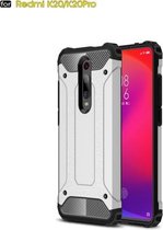 Magic Armor TPU + PC combinatiehoes voor Xiamo Redmi K20 / K20 Pro (zilver)