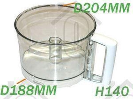 Magimix Mengkom Transparant met witte greep CS4200 / SC4200 XL 3205739 van Merkloos — afbeelding 2