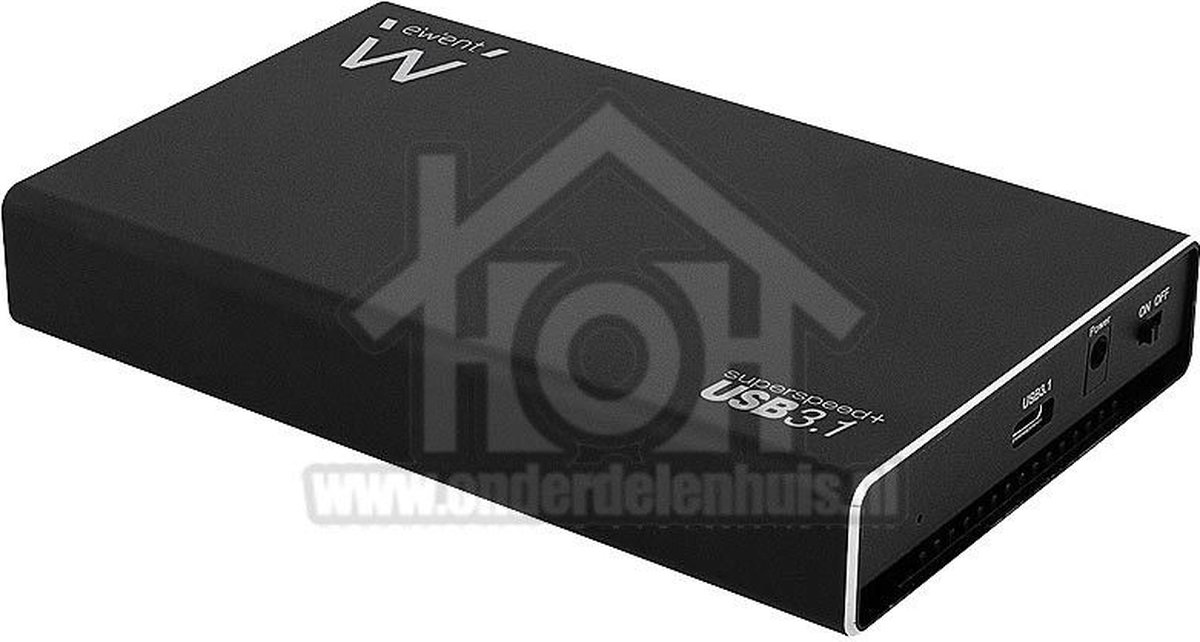 Ewent EW7070 - Storage enclosure - 2.5 - SATA 3Gb/s - USB 3.1 (Gen 2) - zwart