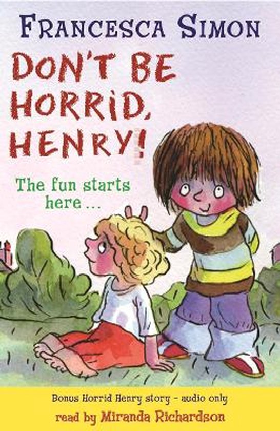Don'T Be Horrid, Henry! - cover