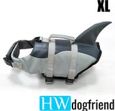 Zwemvest voor uw hond - model haai met vin (XL)