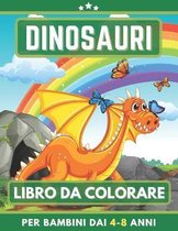 Dinosauri Libro Da Colorare Per Bambini Dai 4-8 Anni