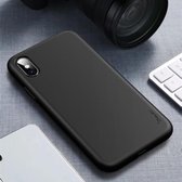 Voor iPhone XS / X iPAKY Starry-serie schokbestendig rietje + TPU beschermhoes (zwart)