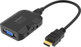 Onten 35165 HDMI naar VGA + optische audio-omzetter voor luidspreker / tv / computer