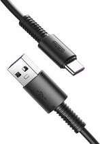JOYROOM S-M406 Rebar-serie 5A Type-C / USB-C snellaadgegevenskabel, lengte: 1m (zwart)