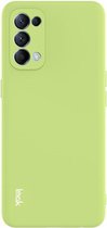 Voor OPPO Reno5 5G IMAK UC-2-serie schokbestendige volledige dekking zachte TPU-hoes (groen)