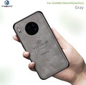 Voor Huawei Mate 30 5G (Leer) PINWUYO Zun Serie PC + TPU + Huid Waterdicht Anti-val All-inclusive beschermhoes (grijs)