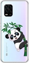 Voor Geschikt voor Xiaomi Mi 10 Lite 5G schokbestendig geverfd TPU beschermhoes (bamboe panda)