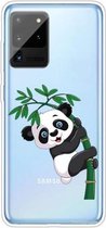 Voor Samsung Galaxy S20 Ultra schokbestendig geschilderd TPU beschermhoes (Panda)